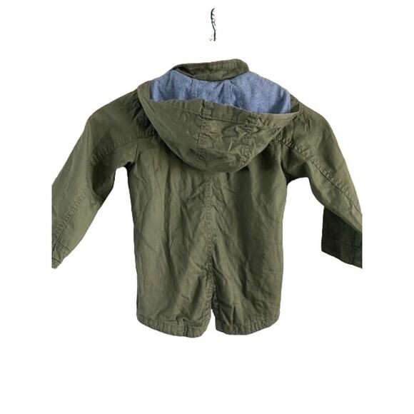 Rebel by Primark Toddler Olive Green Utility Zip Snap Jacket Sz 3-4Yrs - Picture 3 of 10